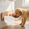 Hanging Hanging Dog Bowl Premium Polymer Crate Feeder Pet Water Bowl  Food & Water Serving