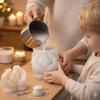 Decorative Silicone Candle Mold DIY Craft Gypsum Ornament Mold Plaster Mold  Gift Making