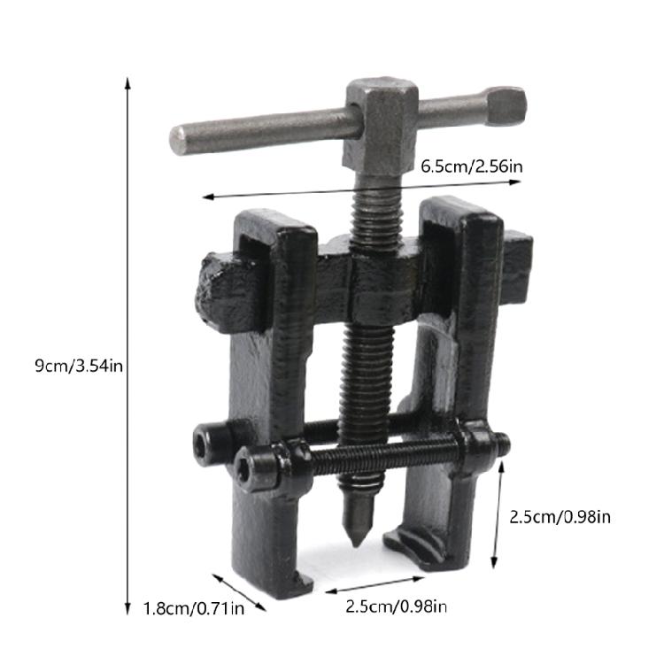 2-Jaw Car Inner Bearing Pullers Tool Highhardness Carbon Steel Gear Pullers