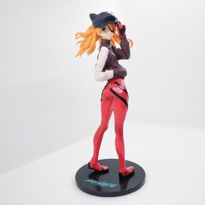 Japanische Anime SORYU ASUKA LANGLEY Sportwear Shikinami Alter Red Cap Action Figure Sammlung Modell