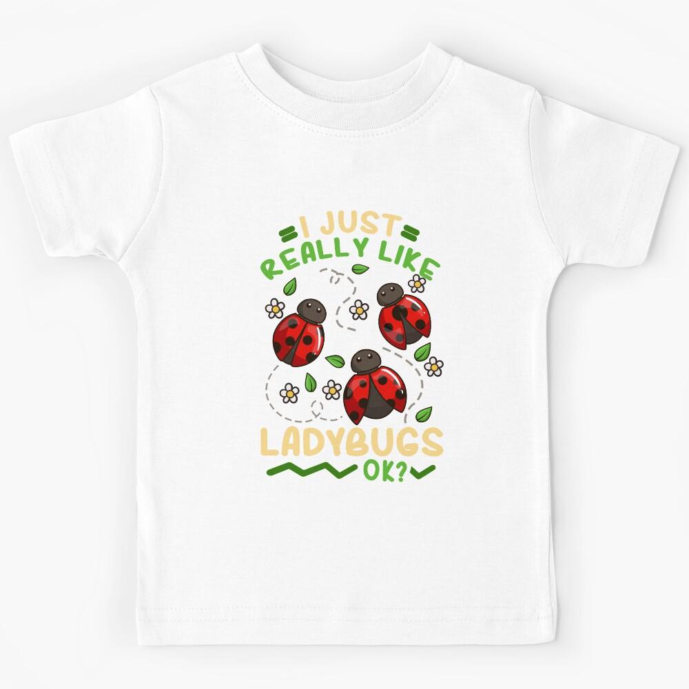 Ladybug Insect Entomology Ladybug Lover Kids T-Shirt 140