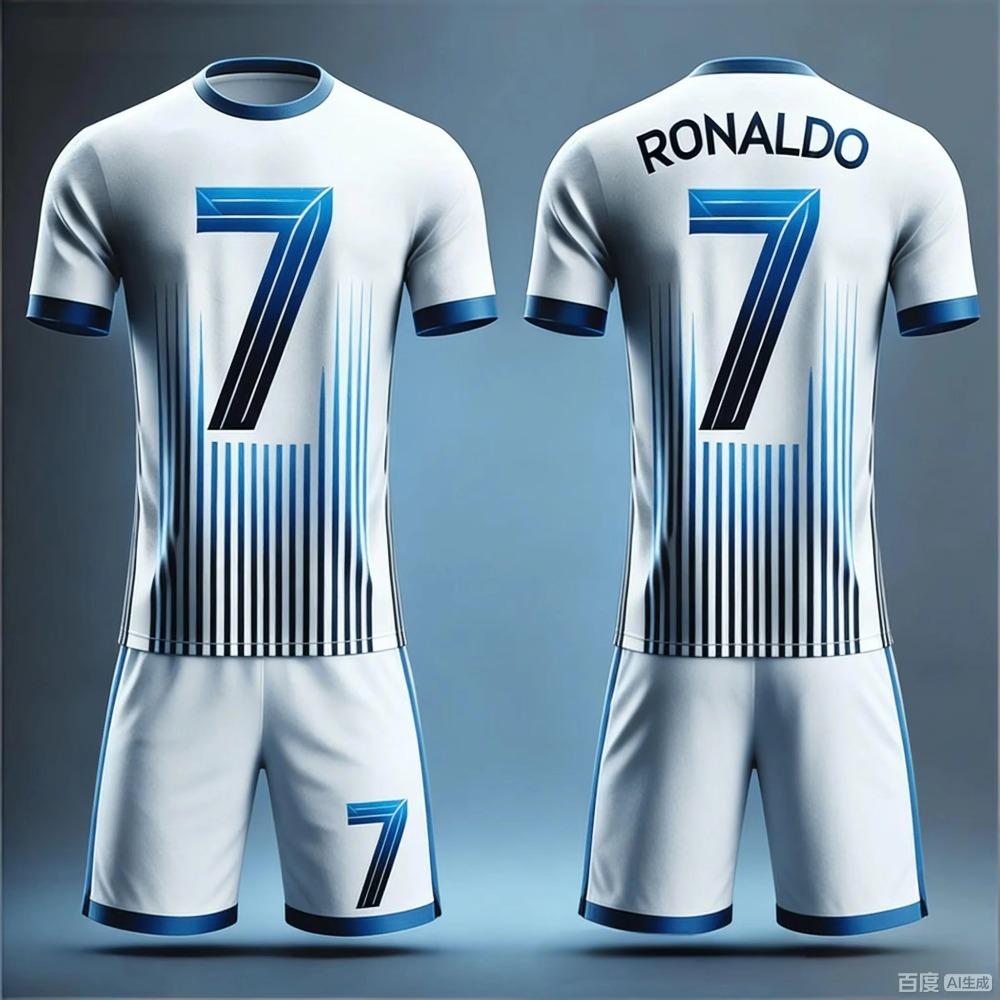 26 Yeni Havalı Degrade Futbol Forması # Ronaldo # 7 Yetişkin/çocuk Ebeveyn-Çocuk Forması Kısa Kollu Şort Spor Seti Çocuklar