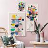 Retro Abstract Colorful Geometric Modern Poster Canvas Print Painting Wall Picture Living Room Bedroom Interior Home Decoration