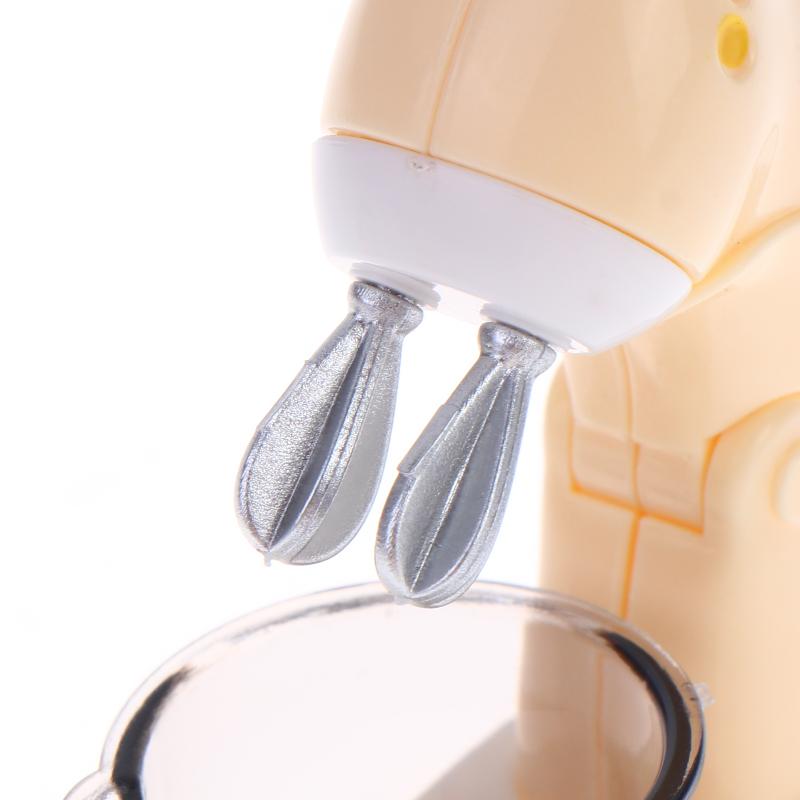 1 Set 1 12 Miniature Coffee Maker with Egg Beater Dollhouse Kitchen Appliance Toy for Kids Birthday Gift Pretend House Play