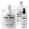 Bulk Homme Facial Cleanser 100g Medicated Lotion 100mL Refill Bottle 100mL Set Men's & & 3-Piece
