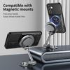 For Samsung Galaxy A25 5G (Global) (161mm) Magnetic Case Ring Holder Foldable Kickstand TPU PC Phone Cover with Camera Lens Slider