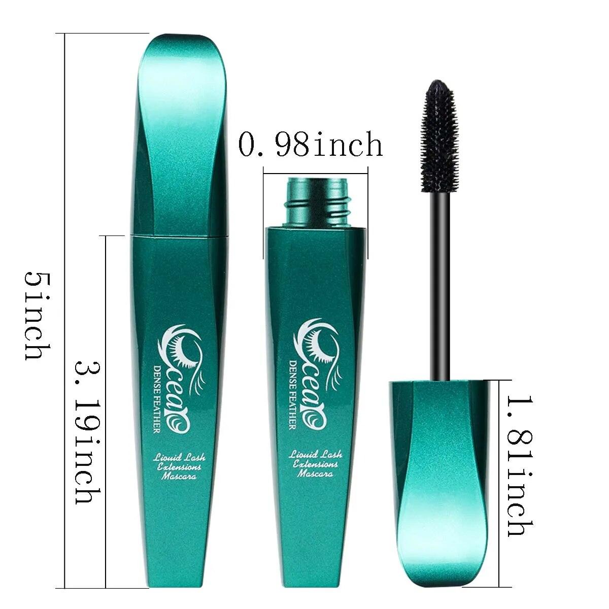 

Водостійка та стійка до поту туш з ефектом підкручування та потовщення для вій, як соняшник