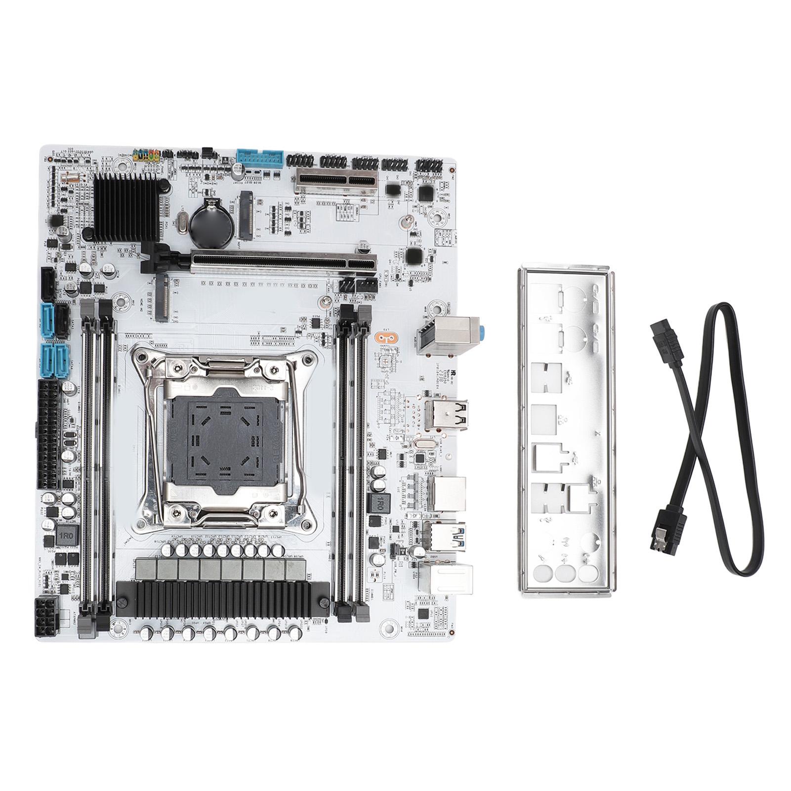 

Материнська плата X99S D4 PLUS Підтримка M.2 NVME Protocol 4x DDR4 128GB USB3.0 Інтерфейс SATA3.0 Комп’ютер