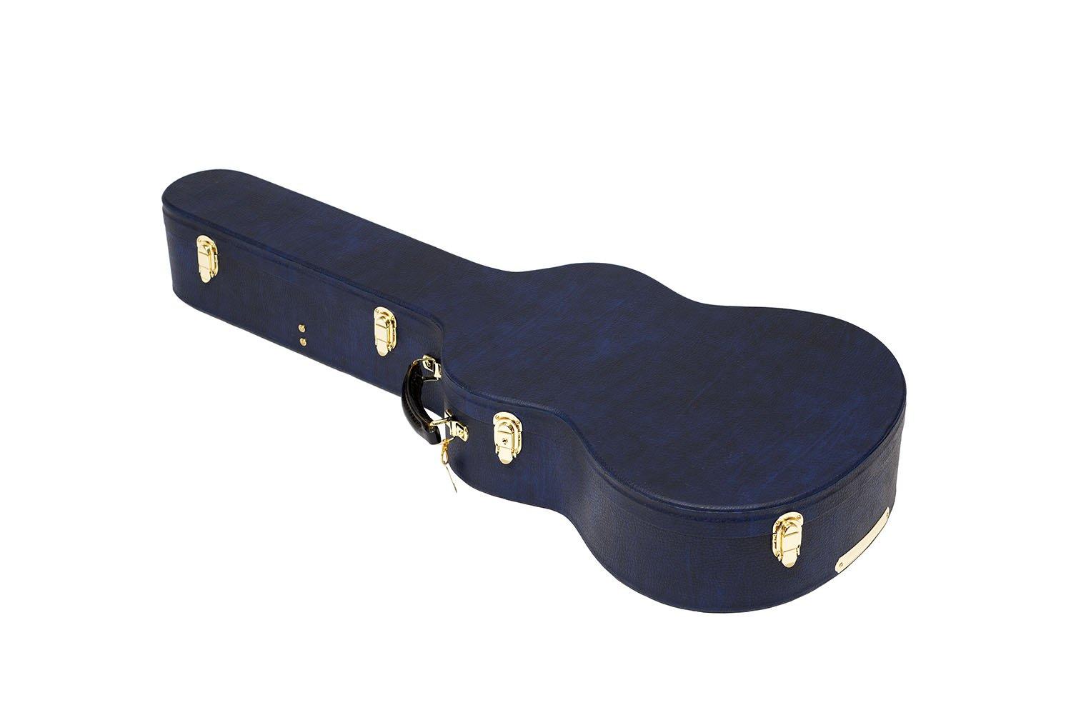 

Iwamoto Case Classic Guitar Hard Case Flat Top Navy GC-F002-1
