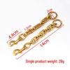 Pearl Mahjong Bag Chain: Gilded Shoulder Strap Accessory for DIY Bag Modification