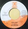 7inch Record JAH MASON  IOCTANE  X CONVIQ  Live Love  Spare Life NONE Convict Records Jamaica Reggae Ska  Dub Used