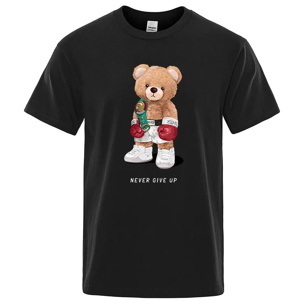 Print Funny T-Shirt Men Cotton Casual Short Sleeves Loose Oversize  Harajuku  Graphic T Shirts  Men Clothing  Redtube