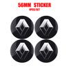 4pcs 56/60MM Car Wheel Center Caps Tyre Rim Hub Cover Stickers Badge For Renault Clio Megane DACIA Fluence Loguna Duster LoganSS9
