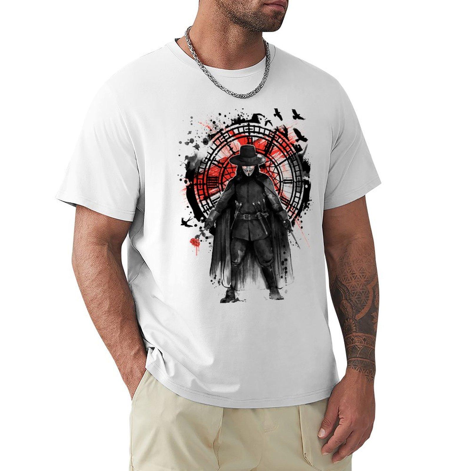 Remember the fifth of November TShirt anime tshirt clothes for a boy big and tall t shirts for men S