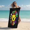 1Pc Colorful Sprunki Characters Beach Towel Microfiber Beach Towel Thin Absorbent For Beach Swimming Yoga Bath Sports 0917293