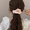 Sweet and Soft Pearl Large Intestine Hair Band, High Ponytail Headwear, Hair Accessory, Hair Tie, Hair Tie