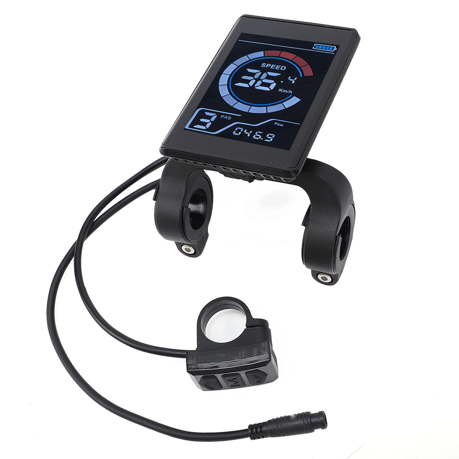 

ЖК-дисплейная панель для электровелосипеда с USB, цветной экран, 24 В 36 В 48 В 60 В, универсальная панель управления самокатом с 6-контактным разъемом