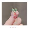 2024 Cute Crystal Rabbit Brooch for Women - Japanese Style Anti-Exposure Collar Pin