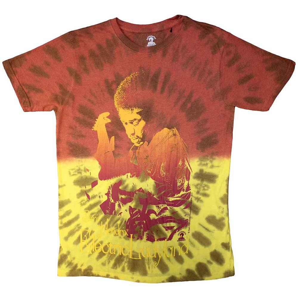 Jimi Hendrix Electric Ladyland Red Multicolor T shirt - NEW Unisex T-Shirt S 1990₽