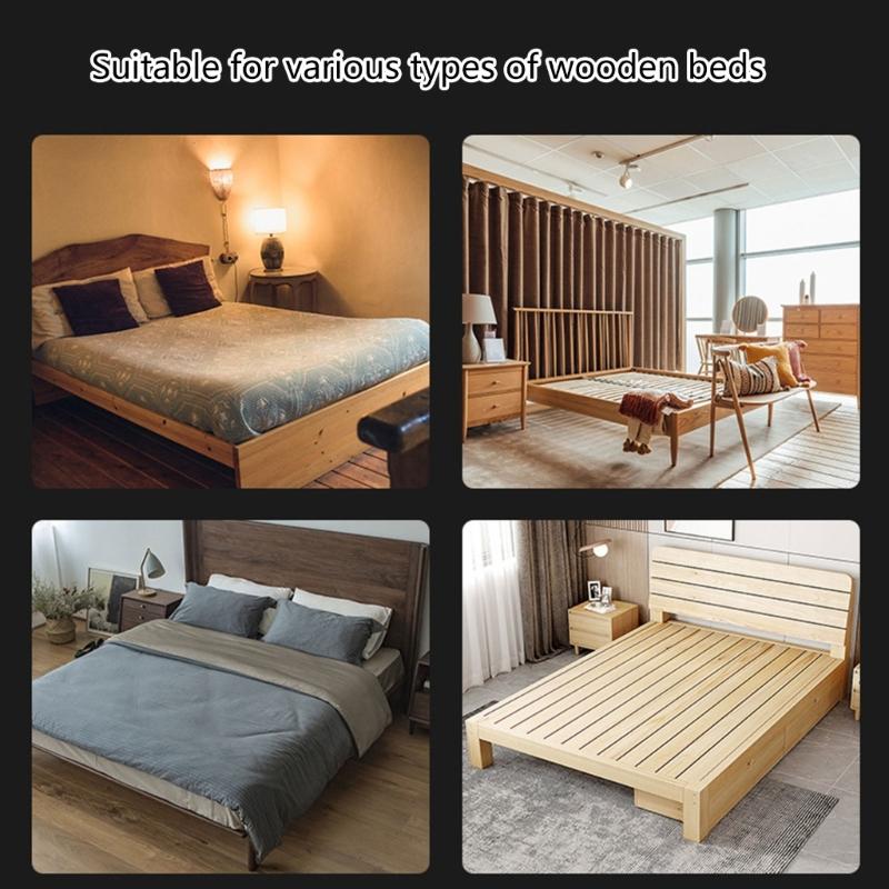 Furniture Bed Hinge Connector Brackets Invisible Bed Hanging Buckle Hardware