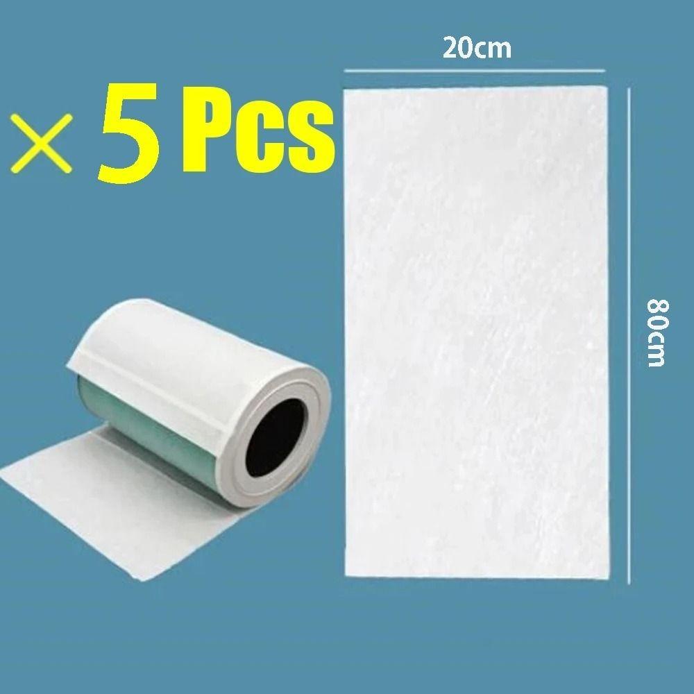 

5PCS/Pack Universal Disposable Air Conditioning Filter Pad White Rectangle Air Conditioning Inlet Filter Sheet