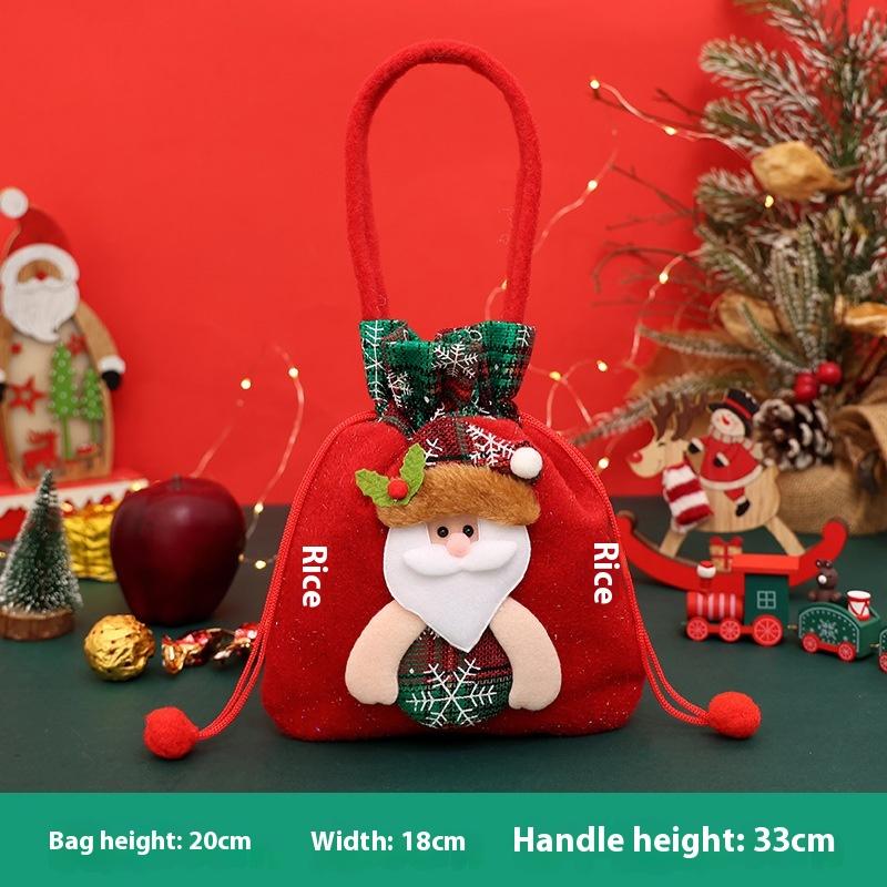 Christmas Apple Bag Children's Gift Bag Kindergarten Candy Bag Christmas Eve Apple Packaging Gift Box