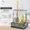GoodbabyHolder Movable Mop & Broom Storage Rack