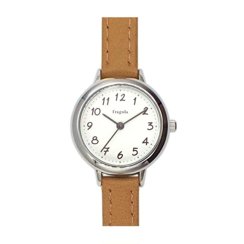

[Follow] watch fragola sweatproof belt 10 ATM water resistant watch H00921S-1 SV/CA ladies brown