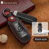 Leather Key Case For Ford Fusion Edge Explorer Mustang Escape F-150 Fiesta Ecosport Ranger Focus Mk3 Kuga Mk2 Cmax Key Fob Cover