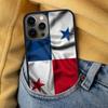 Panama Flag Soft Phone Case for iPhone 17 Air 16e Pro max 15 Pro 13 14 Plus 11 12 MagSafe Magnetic Coque