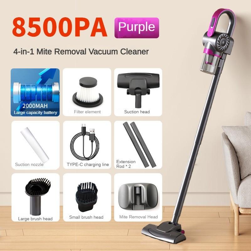 Wireless Multifunctional Vacuum Cleaner Household Intelligent Mite Remover Portable Handheld Cleaning Equipment