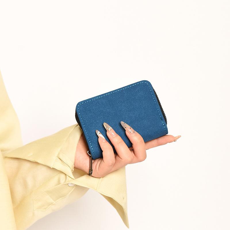 Card bag, men's fur, multi-card position, high-end anti-degaussing multi-function men's card clip, ID bag, wallet, card cover, women's