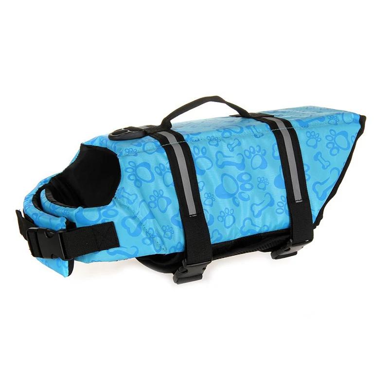 Safety Pet Dog Life Jacket for Dogs Summer French Bulldog Shih Tzu Swimwear Puppy Big Dog Clothing Vest Tshirt zwemvest hond