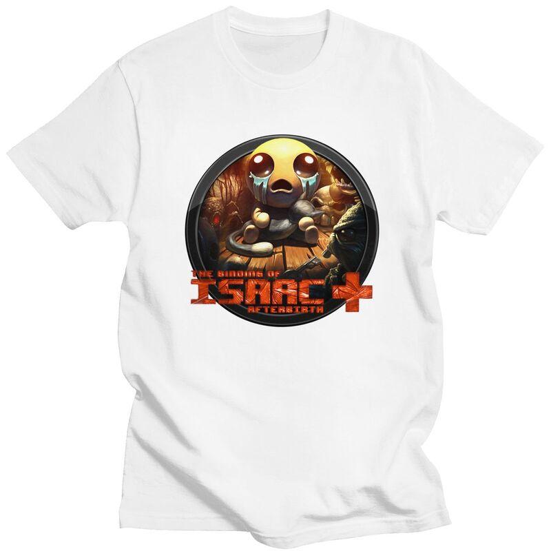 Custom Fashion The Binding Of Isaac T Shirts Men ShortSleeve Tshirts Streetwear Tee Tops Oversized Tshirts Gift