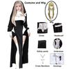Cute Women Anime Nun Costume Cosplay Shows Outfit Sexy Ladies Halloween Performance Fancy Dress Up Sister Cos Uniform