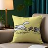 Cartoon Niedliche S-Simons Katze Kissenbezug Plüschstoff Weicher Kissenbezug Doppelseitiger Druck Sofakissenbezug Überwurf
