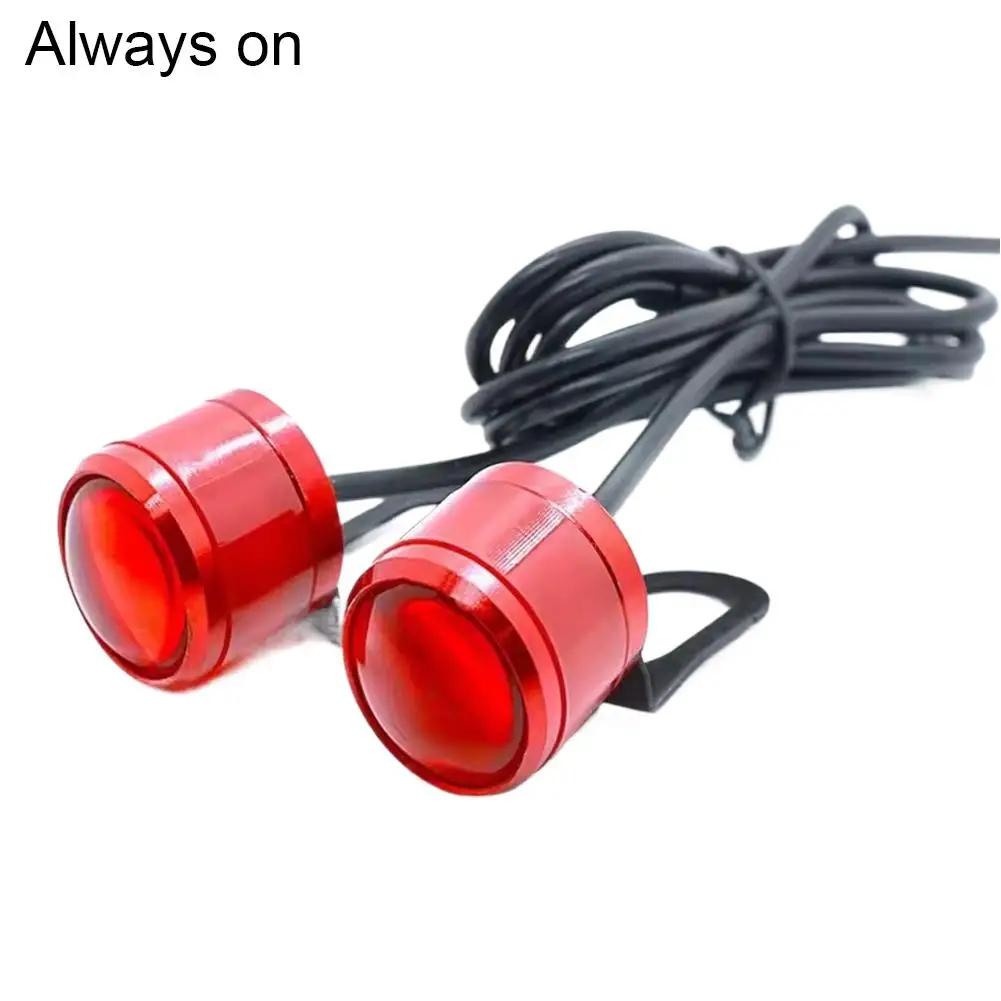 Motorcycle Eagle Eye Light DRL Daytime Running Light For Car Motorbike Falsh Warning Reverse Backup Light Fog Lamp B1Q4