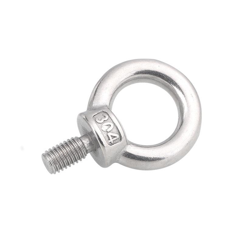 304 Stainless Steel Lifting Eye Bolt Ring Screw [m5-m30]