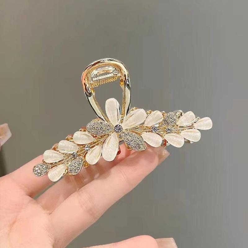 Exquisite Blumen-Haarklammer Koreanische Süße Haarnadeln für Mädchen Haarschmuck