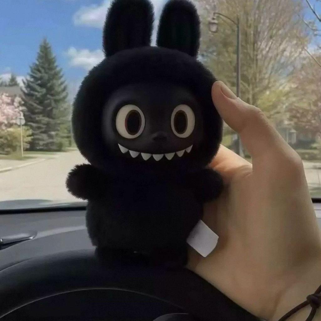 Key Rings Key Rings Key Rings Key RingsKey Rings African Version of Labubu Plush Doll Toys Labubu Around The Creative Decoration Pendant Ornament Gift