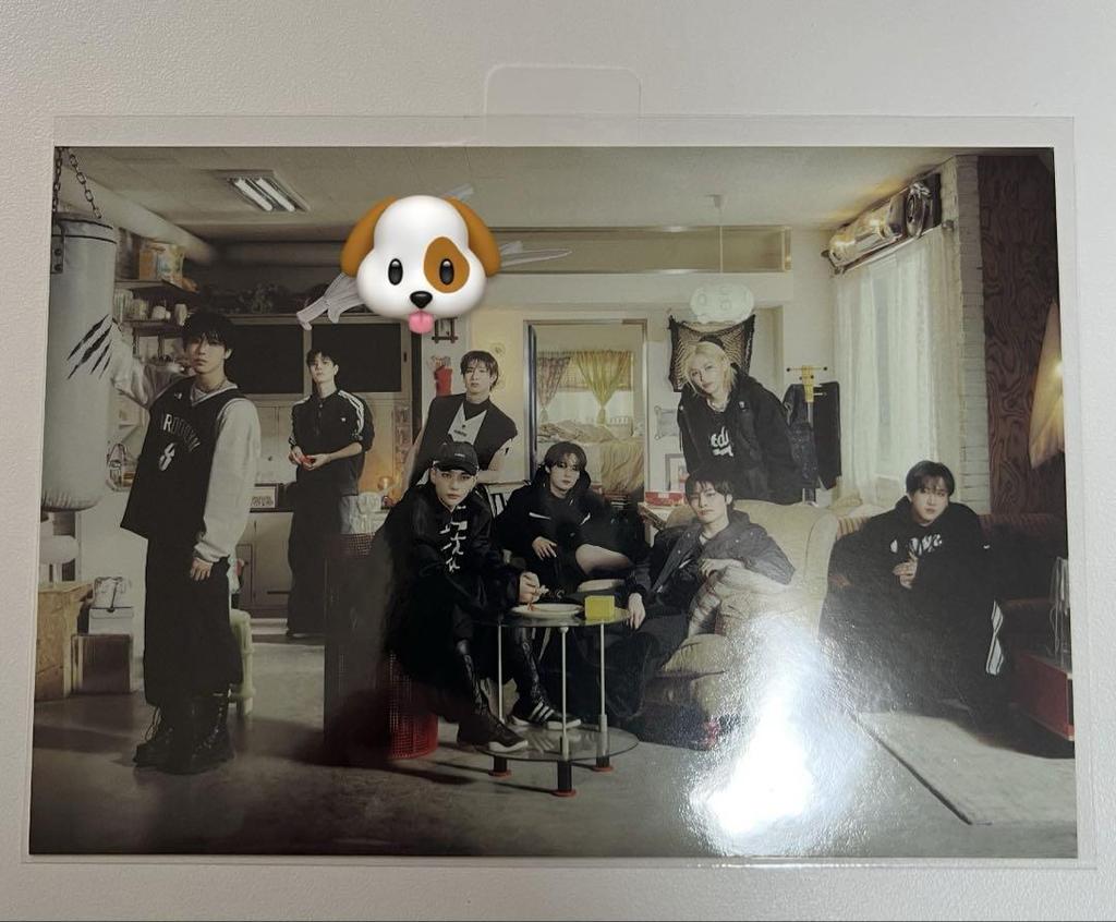 [USED] American KARMA Skzshop Autographed Postcard Seungmin SKZ