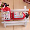 Pencil Sharpener Fire Extinguisher Shape Sharp Blade Plastic Student Stationery for School