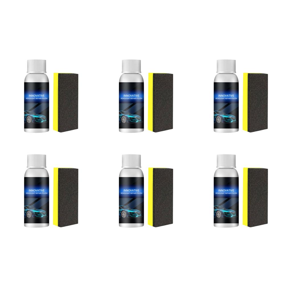 

Средство для восстановления линз фар с губчатым тампоном для восстановления протектора (30мл)