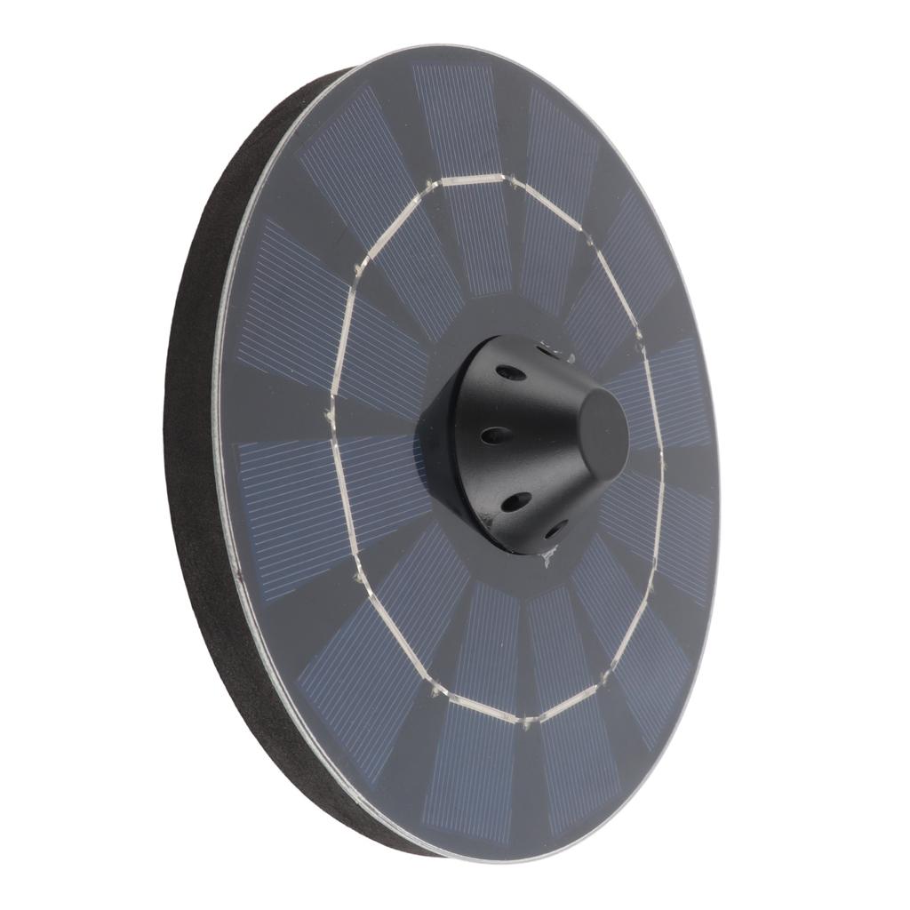 Solar Oxygen Pump 6V 2.5W Low Noise Energy Saving Portable Solar Water Air Pump for Fish Tank