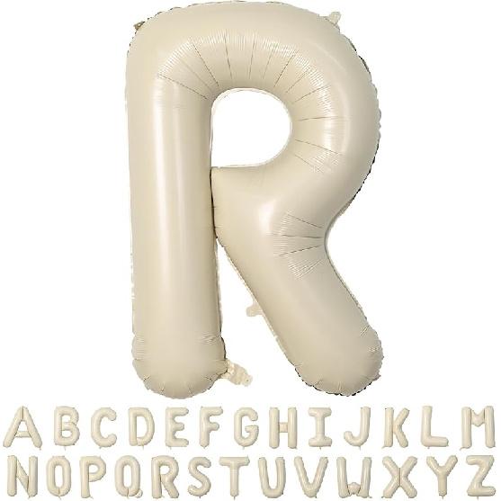 40 Inch Cream White 1 Balloon Numbers, Large Number 1 Balloon Foil Helium Number Balloons, Big 1st Foil Birthday Balloons for Boys Girls 1st Birthday