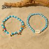 Tropical Vacation Anklets Bohemian Seashell Starfish Anklet Beach Foot Jewelry