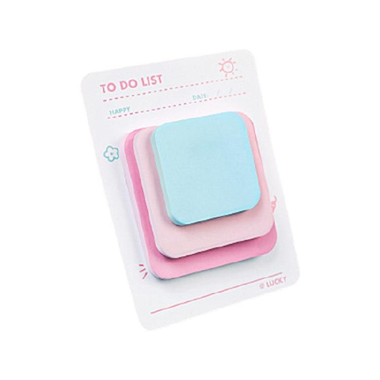 Adhesive Sticky Note Lovely Sticky Notes Aesthetic Memos Pad Colorful Note Pad School Office Supplies