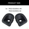 23GC Universal Fit Car Door Lock Hole Covers Automotive Lock Guard Weatherproof Vehicle Lock Protector for Easy Installation