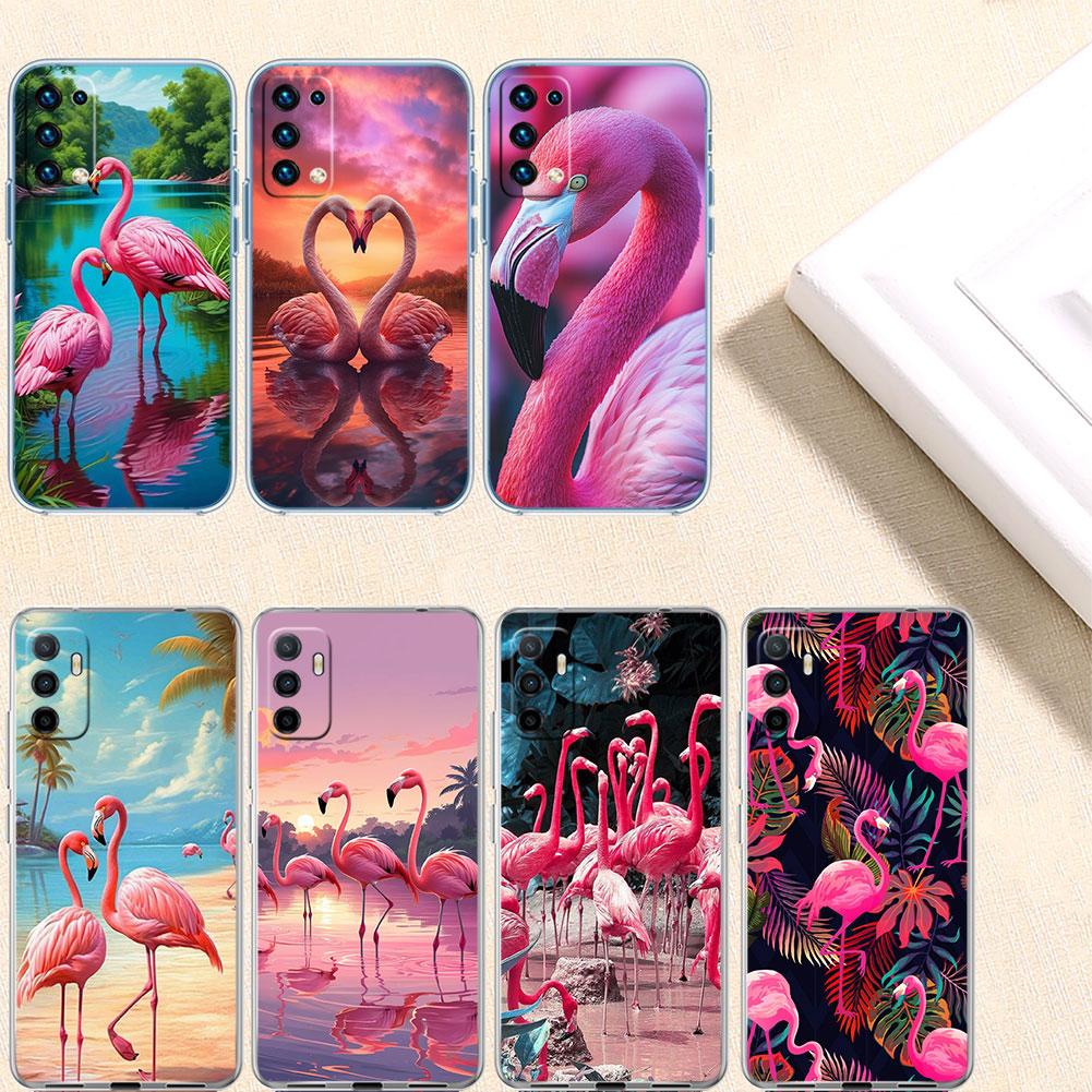 IK28 Flamingos Pink Phone Case for Motorola Moto G10 G20 G30 G31 G32 G34 G35 G41 G42 G50 G51 G52 G55 G60 G60S G62 G71 G72 G75