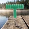 10 Pcs Stainless Steel Fishing Knot Puller T Shape Handle Rig Puller Knot Tools  Outdoor Fishing